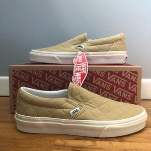 Madewell x Vans Quilted Slip on Size 8.5 NWT